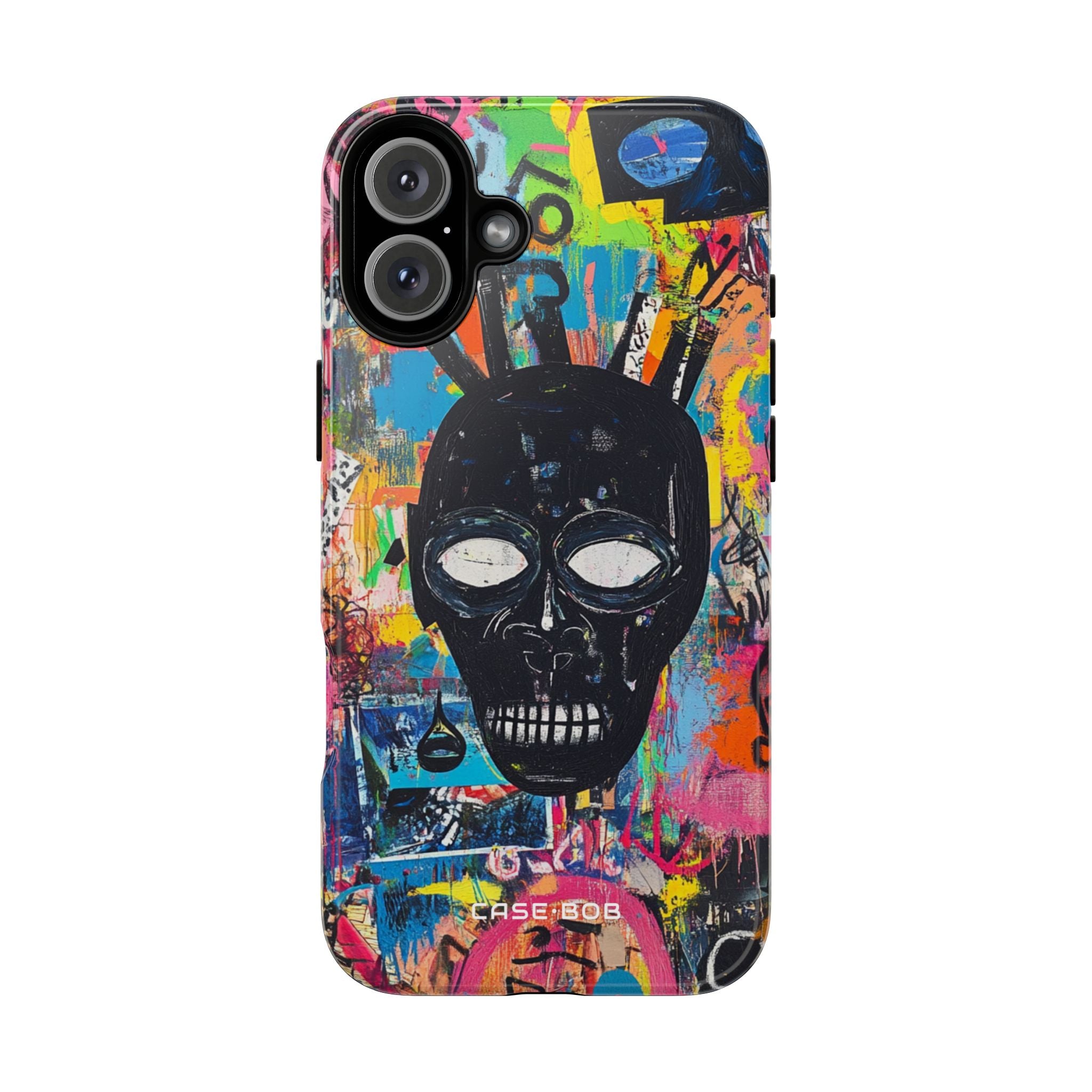 Skull Blaze iPhone 16 Plus Case - Tough