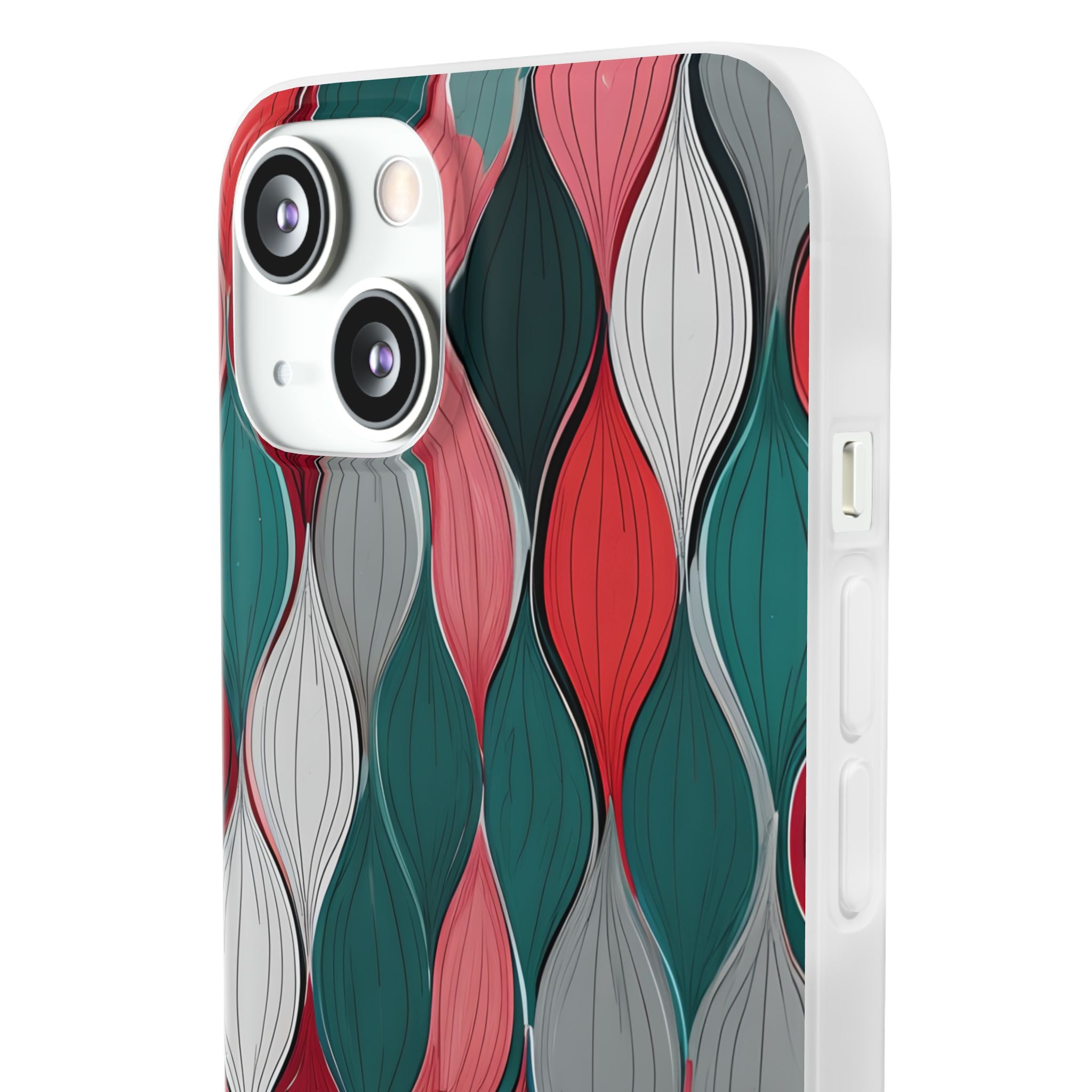 Lehden vesiputous teal iPhone 13 - Soft