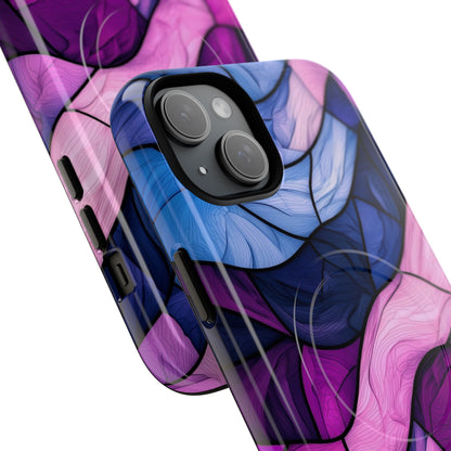 Wellenartiger Glow iPhone 15 Plus Case - Tough+