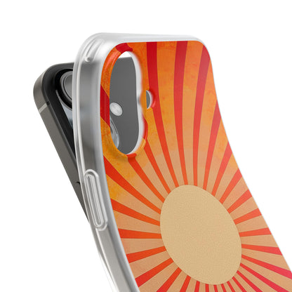 Sunburst Radiance iPhone 16 Plus Case - Soft