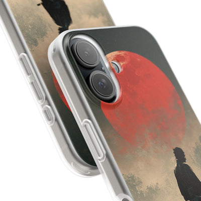 Crimson Moon Ronin · Lite Phone Case for iPhone ·  Red