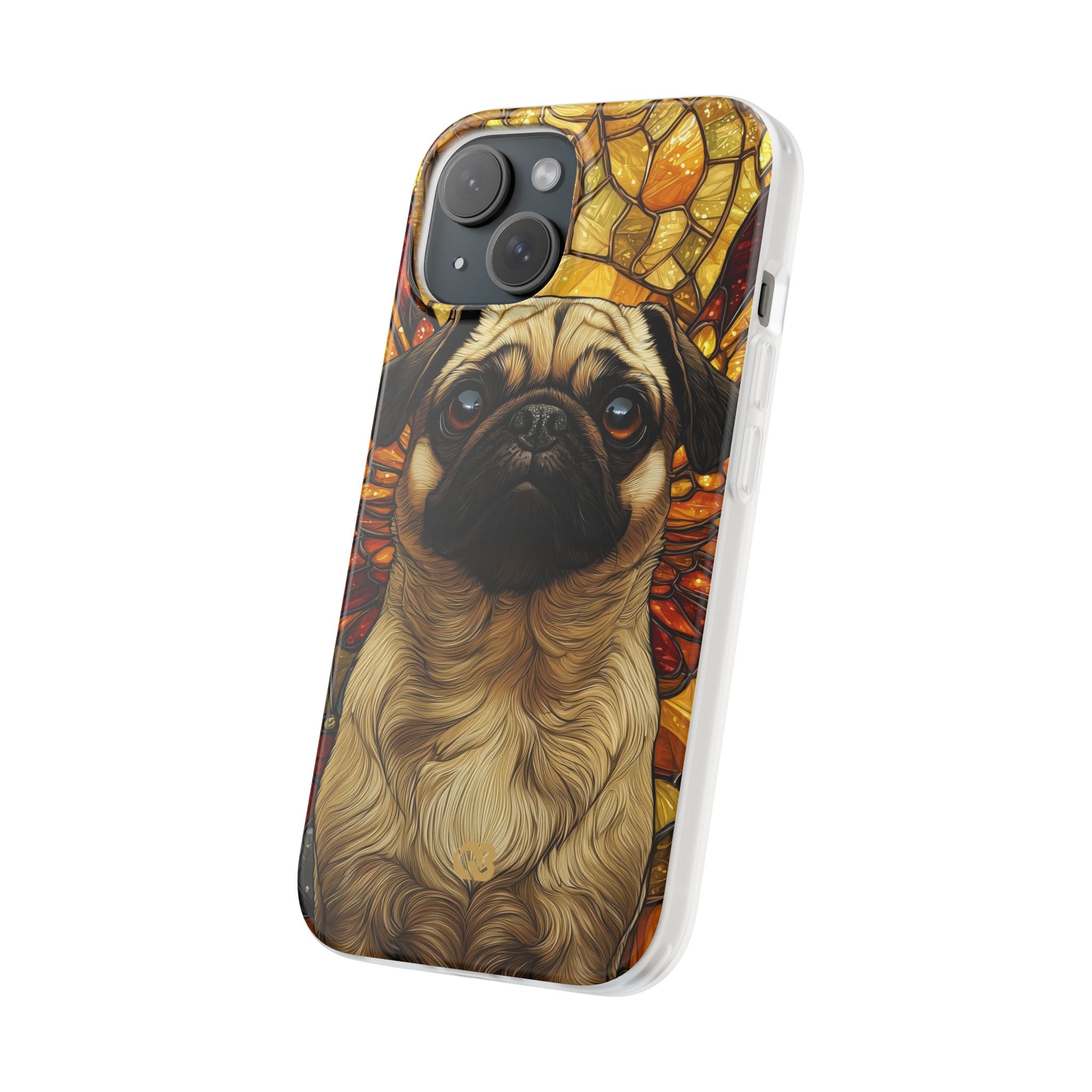 Amber Pug Divinity · Soft Case for iPhone