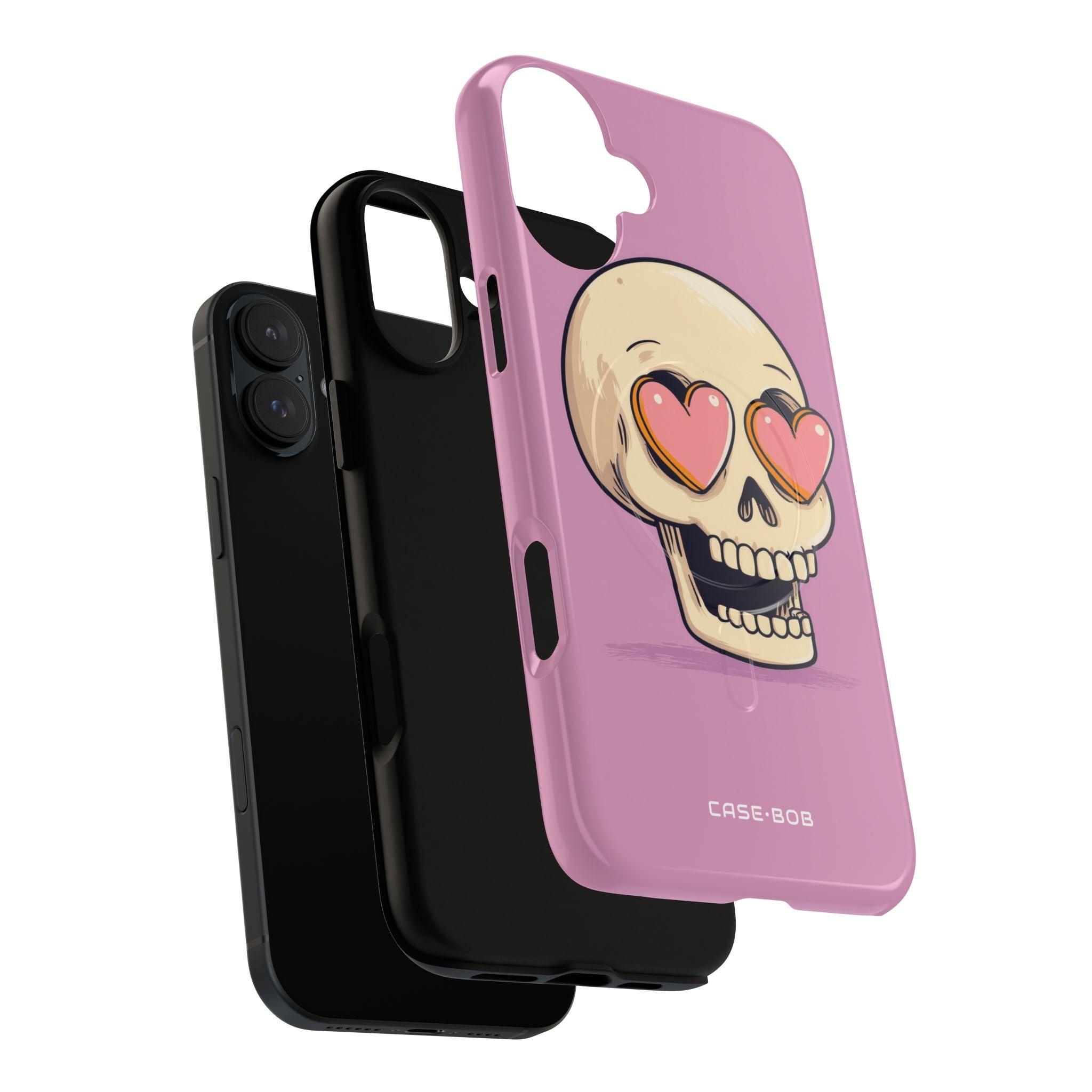Hart Oog Skull iPhone 16 Plus Cover - Tough+