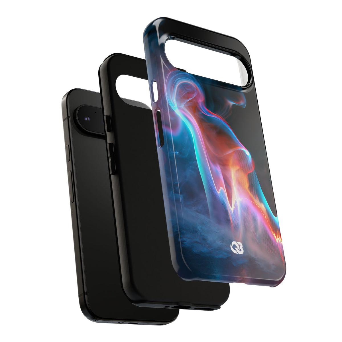 Neon Waveform · Tough Phone Case for Pixel ·  Black