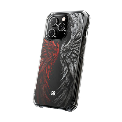 Split Crimson Wing · Impact Phone Case for iPhone · Magsafe