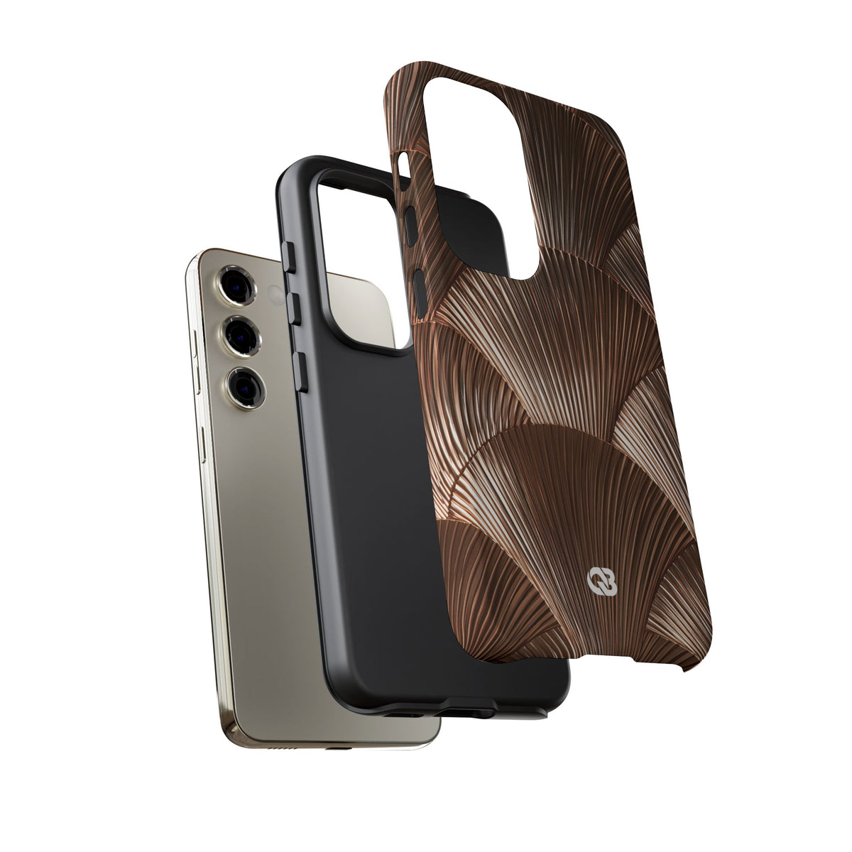 Rose Gilded Fan · Tough Phone Case for Samsung · Gold