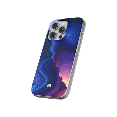 Radiant Strata · Lite Phone Case for iPhone ·  Blue