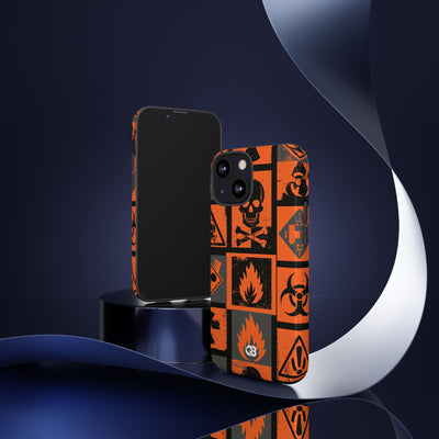 Urban Hazard · Tough Phone Case for iPhone · Orange