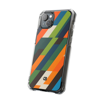 Angled Retro Mosaic · Impact Custodia per iPhone · Magsafe