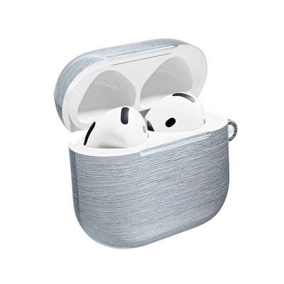 Brushed Aluminum · Hard Case for AirPods & AirPods Pro · Silver