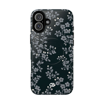 Nocturne Blossom Branch · Tough 2.0 Magnetic Phone Case for iPhone · Black
