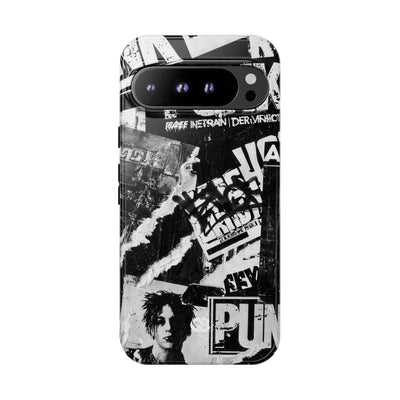 Underground Punk Collage · Tough Phone Case for Pixel ·  Black