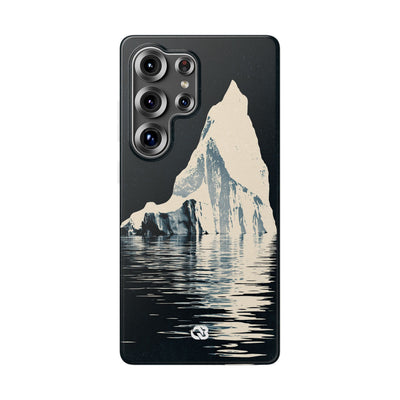 Blue Lite Phone Case for Samsung - Frozen Navy Monolith