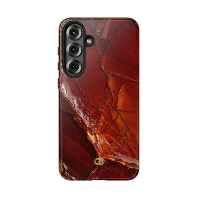 Amber Embrace · Tough Phone Case for Samsung · Brown