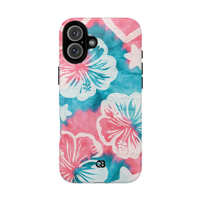 Tropical Hibiscus Bloom · Tough 2.0 Magnetic Phone Case for iPhone · Teal