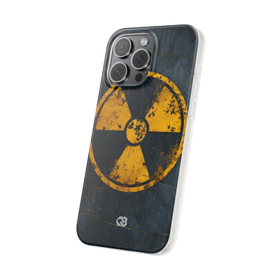 Industrial Decay Warning · Soft Phone Case for iPhone