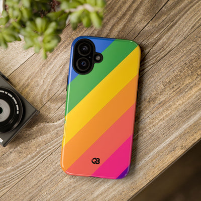 Vibrant Spectrum Slope · Tough Phone Case for iPhone