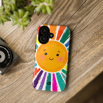 Vibrant Solar Smile · Tough Phone Case for iPhone