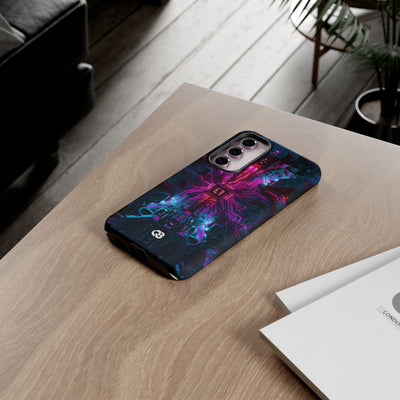 Neural Circuit Core · Tough Phone Case for Samsung · Black