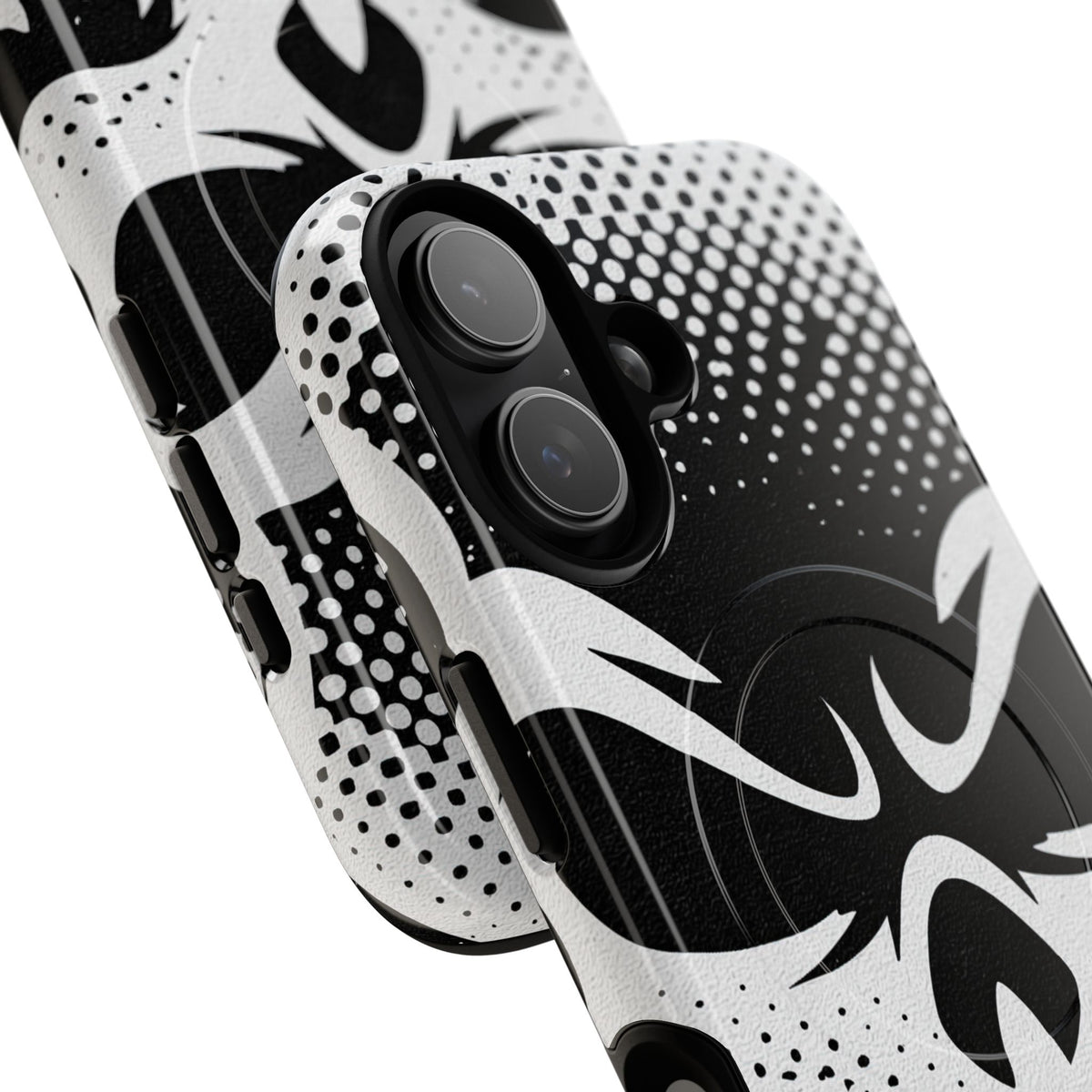 Phantom Halftone · Tough 2.0 Magnetic Phone Case for iPhone · Black
