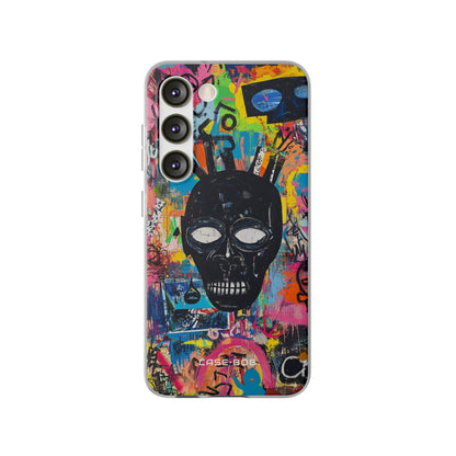 Skull Vortex Samsung S23 Case - Soft