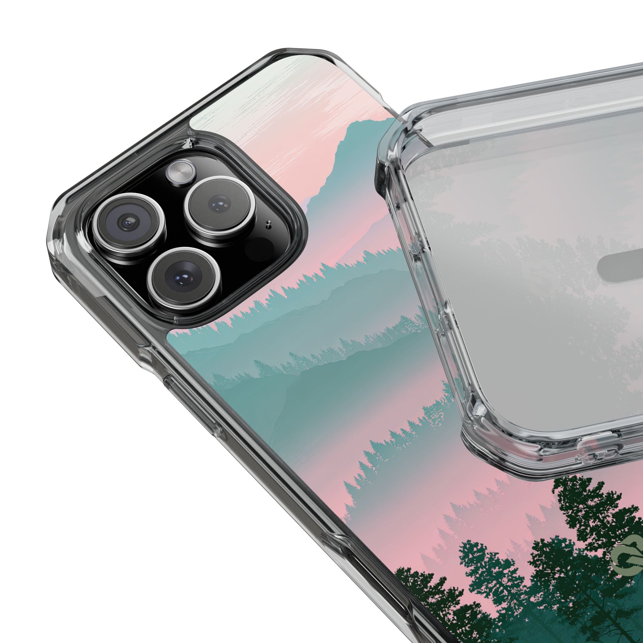 Teal Impact MagSafe Phone Case for iPhone - Alpine Mist Teal
