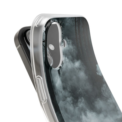 Shadowed Pine Mist · Lite Phone Case for iPhone ·  Black