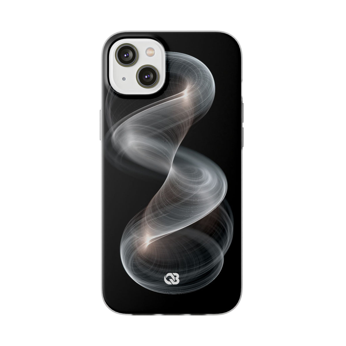Luminous Vortex · Lite Phone Case for iPhone ·  Black