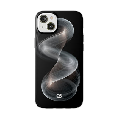 Luminous Vortex · Lite Phone Case for iPhone ·  Black