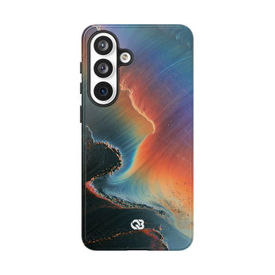 Prismatic Aura Shift · Tough Phone Case for Samsung · Blue
