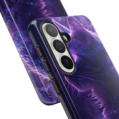 Purple Void Feline · Tough Custodia per Samsung