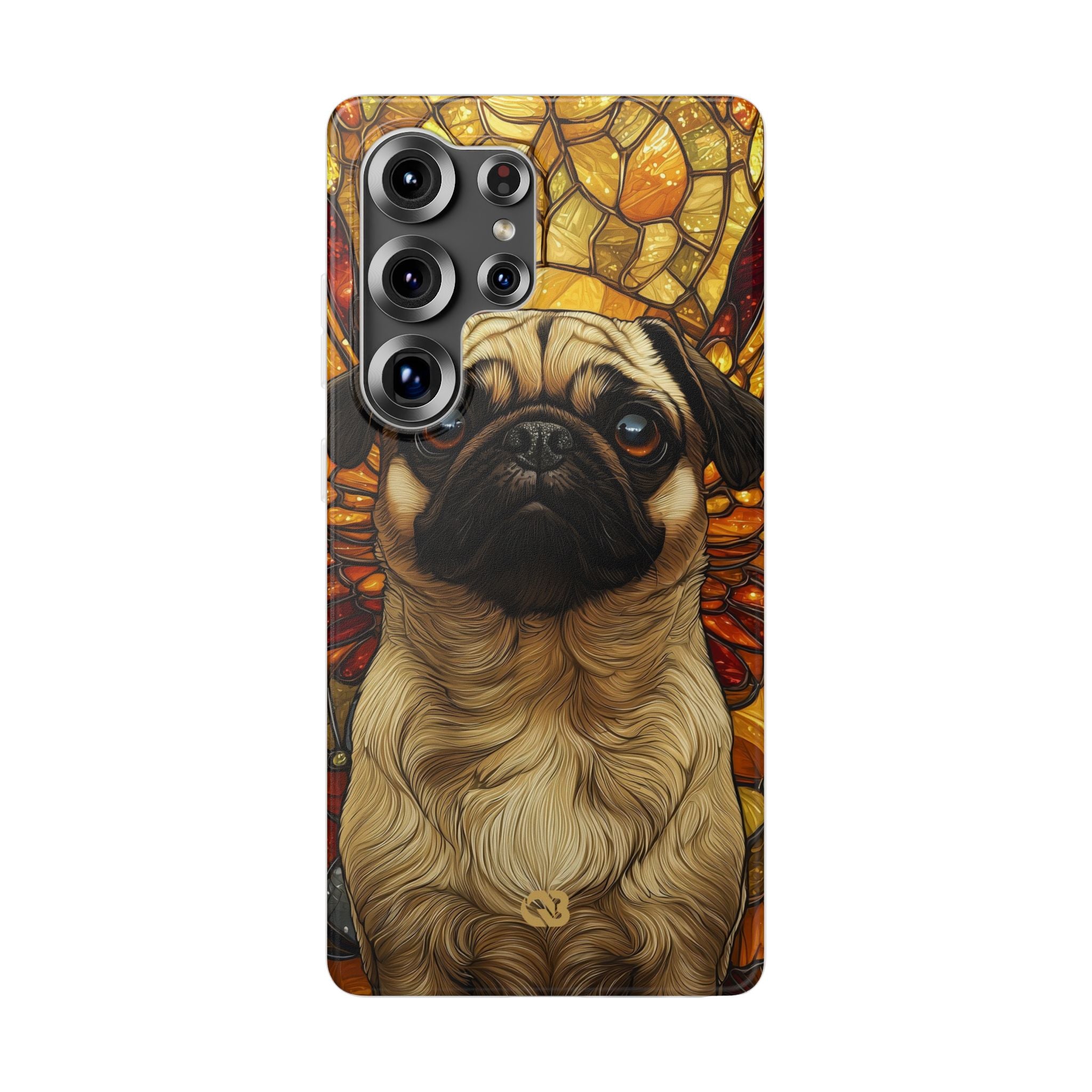 Amber Pug Divinity · Soft Phone Case for Samsung