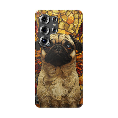 Amber Pug Divinity · Soft Phone Case for Samsung