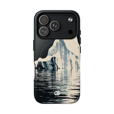 Blue Tough 2.0 Magsafe Phone Case for iPhone - Frozen Navy Monolith