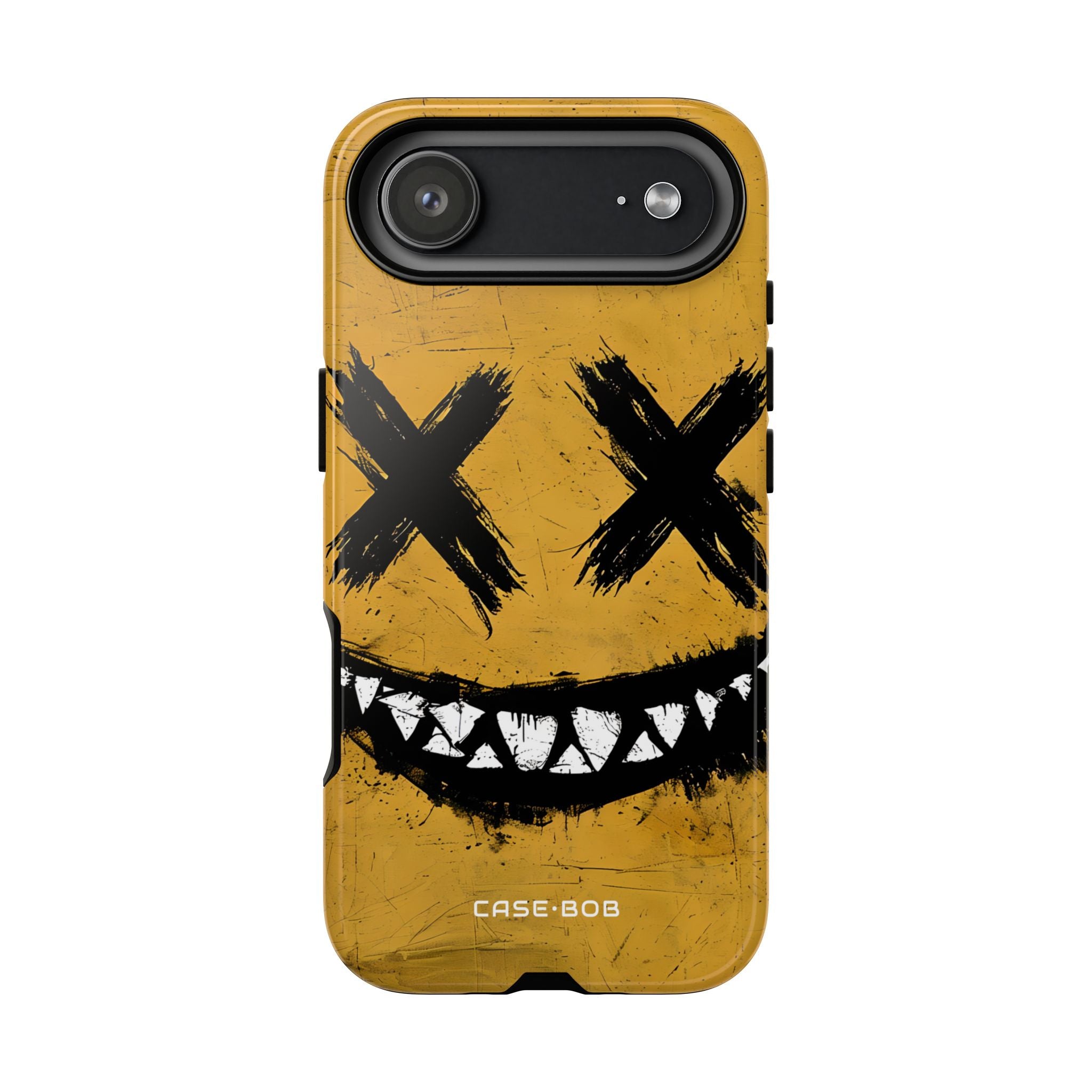 Jagged Smile Yellow iPhone 17 Air Case - Tough - CASE•BOB