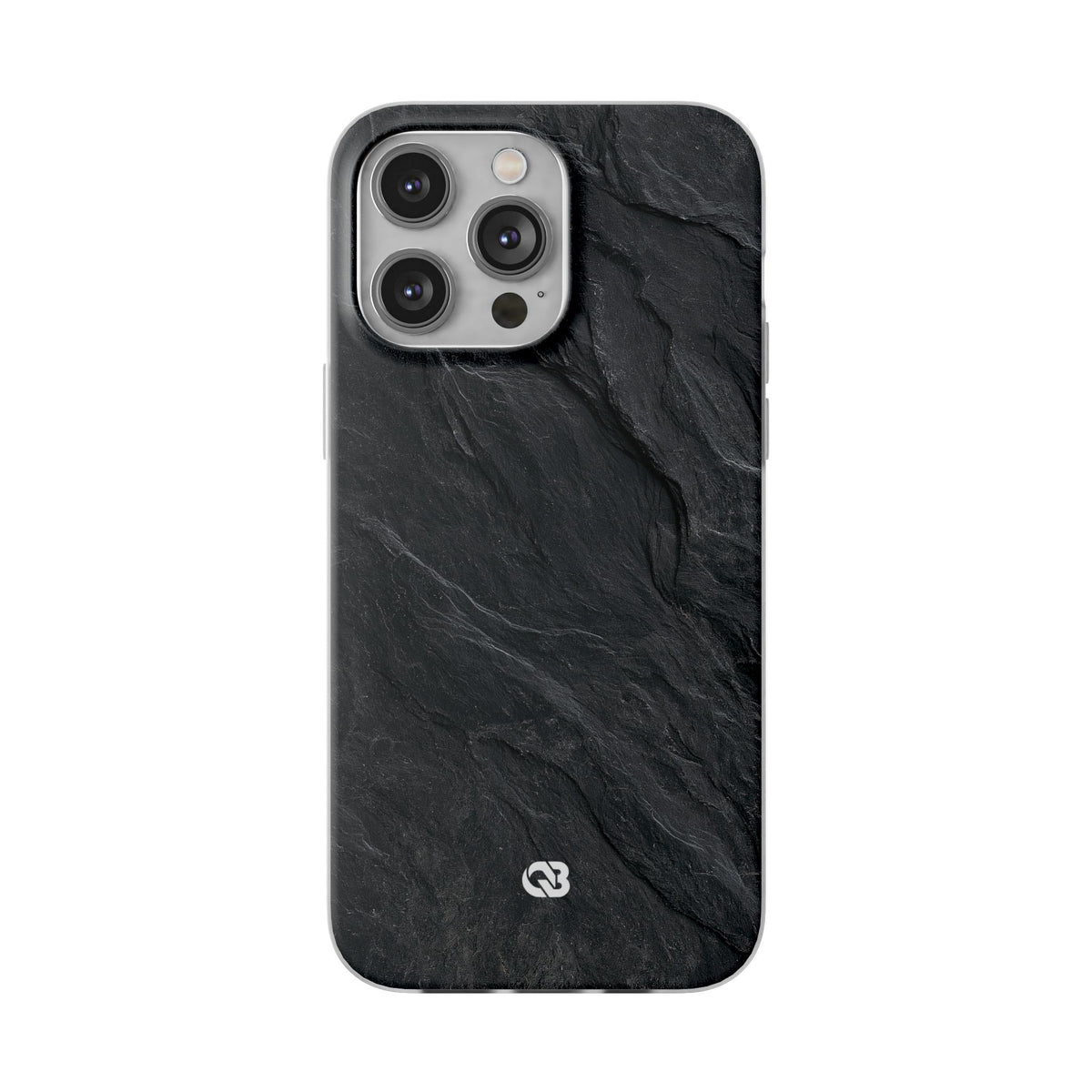 Dark Slate Strata · Lite Phone Case for iPhone ·  Black