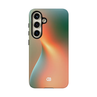 Radiant Contour · Tough Phone Case for Samsung · Orange