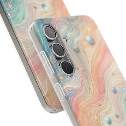 Iridescent Swirls Samsung S24 Plus Case - Soft
