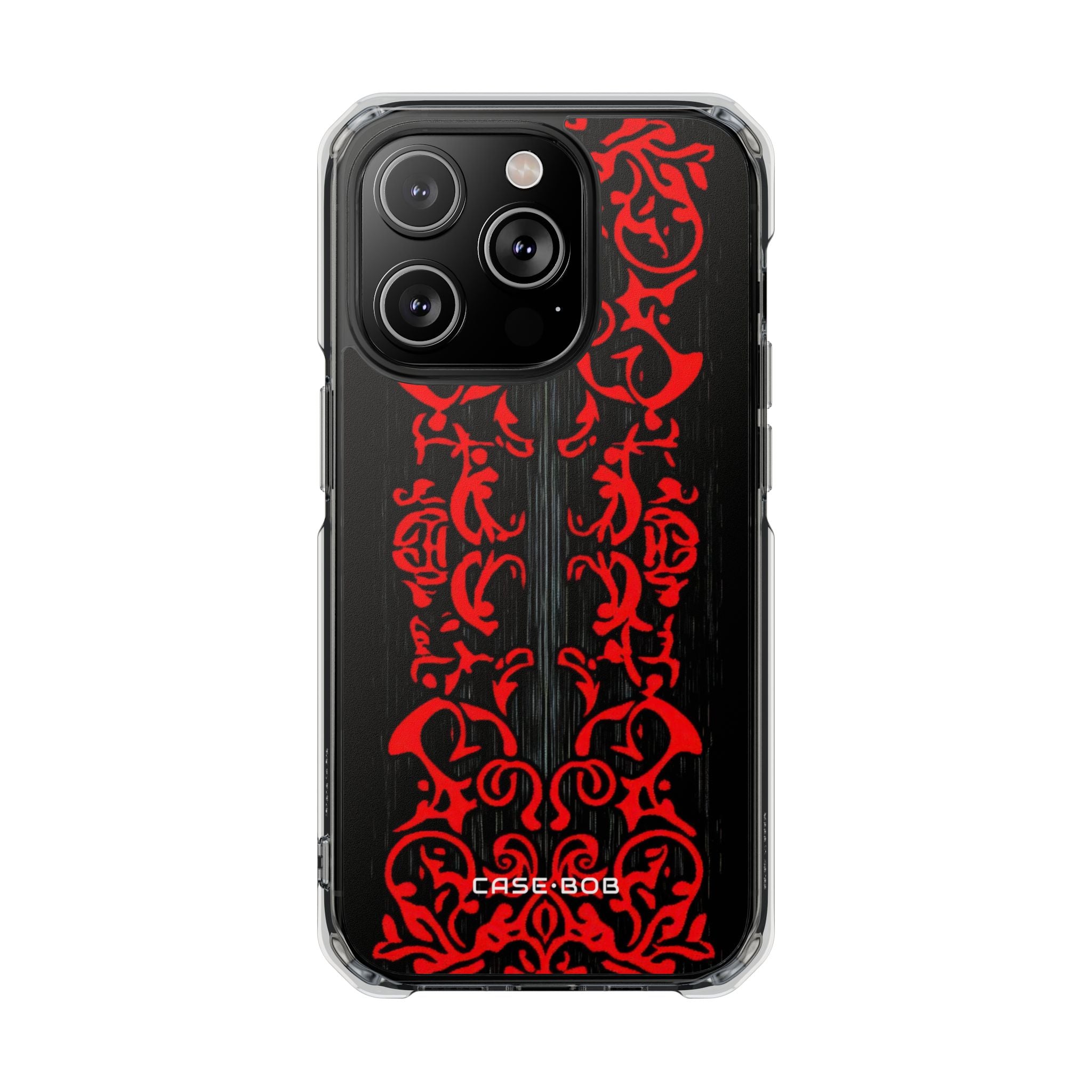 Crimson Spiral iPhone 14 Pro Case - Impact