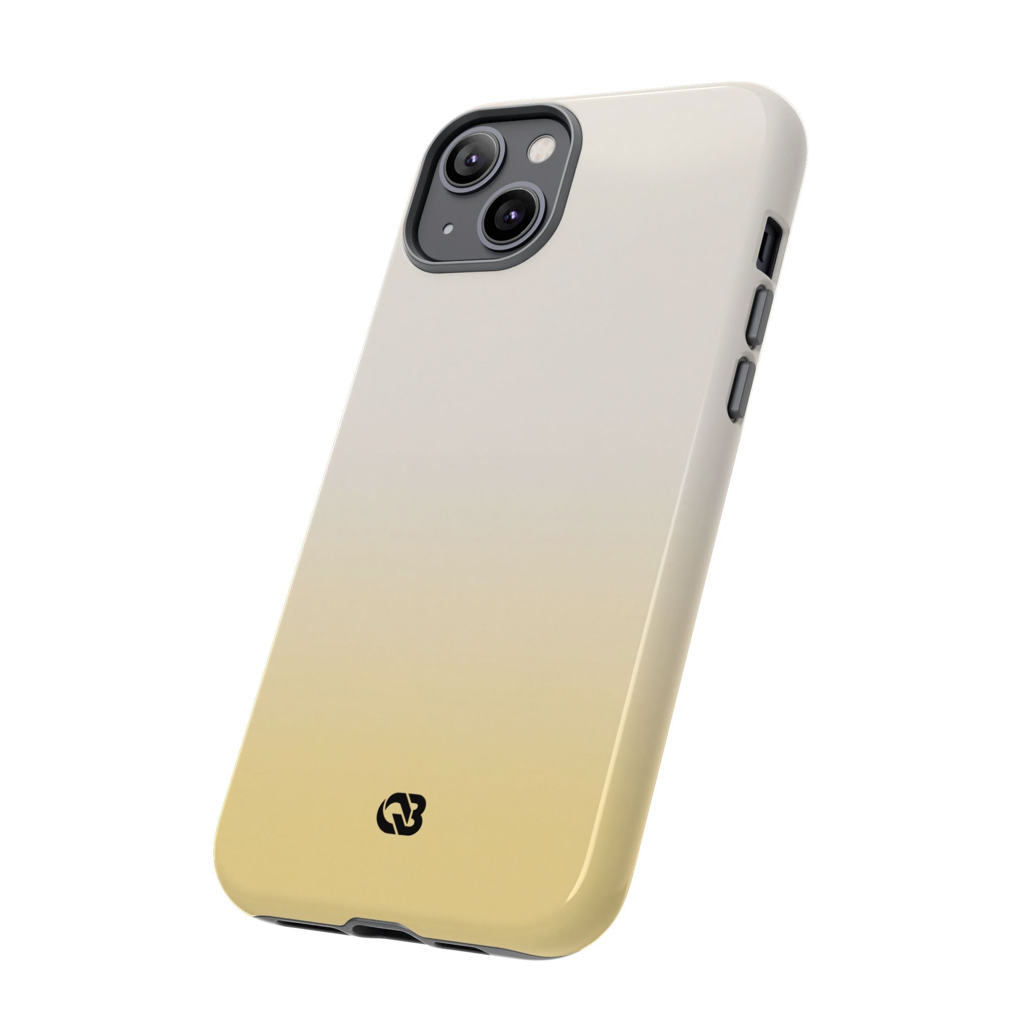 Yellow Tough Phone Case for iPhone - Bleached Citron Haze