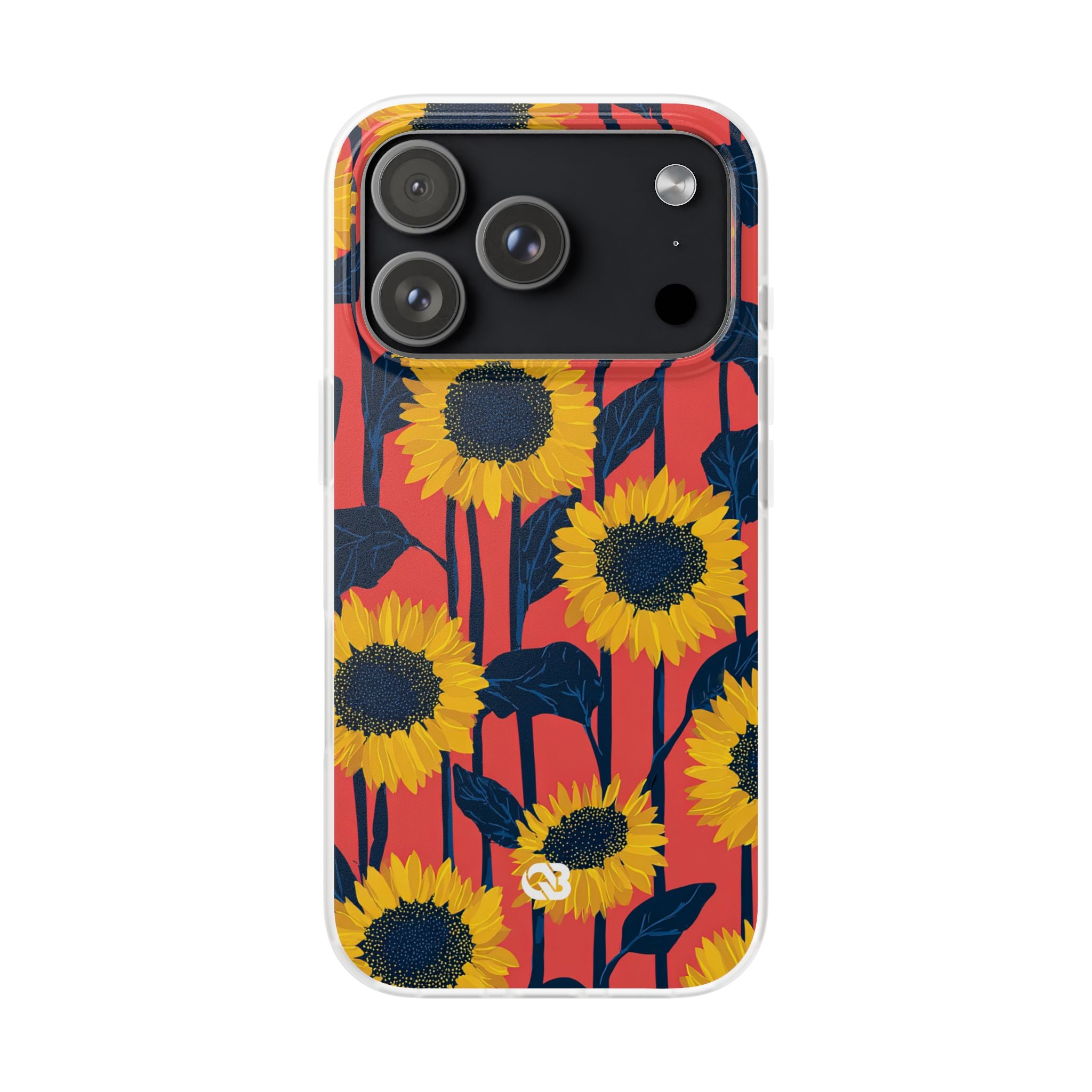 Solar Navy Bloom · Soft Handyhülle für iPhone