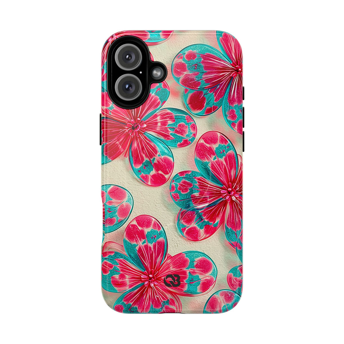 Lucite Jelly Bloom · Tough 2.0 Magnetic Phone Case for iPhone · Pink