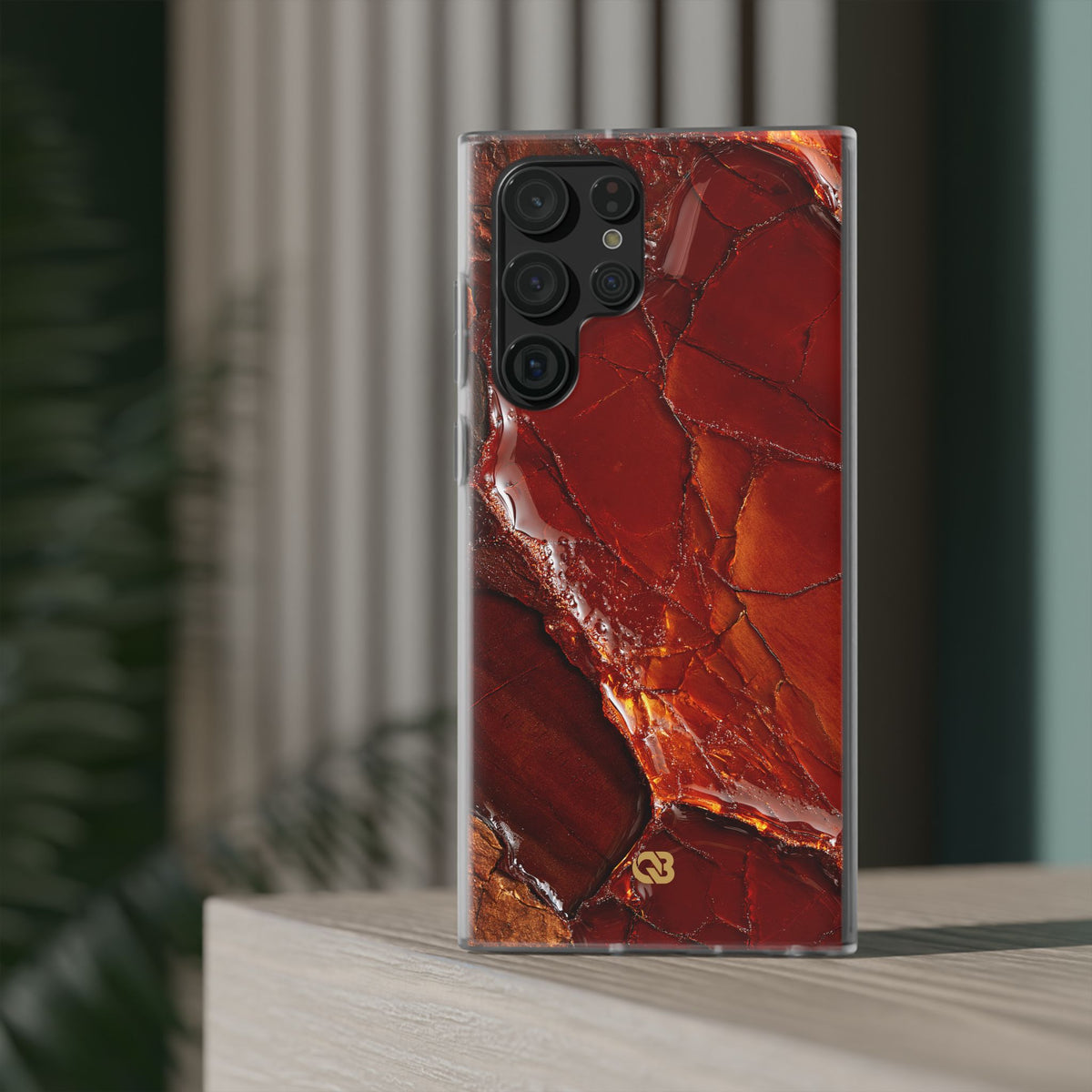 Amber Embrace · Lite Phone Case for Samsung · Brown
