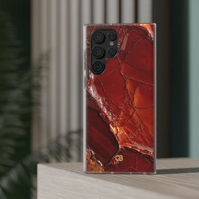 Amber Embrace · Lite Phone Case for Samsung · Brown