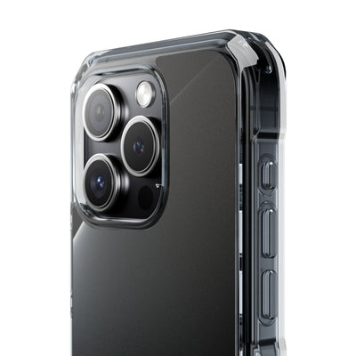 Obsidian Horizon · Clear Impact Magnetic Phone Case for iPhone ·  Black