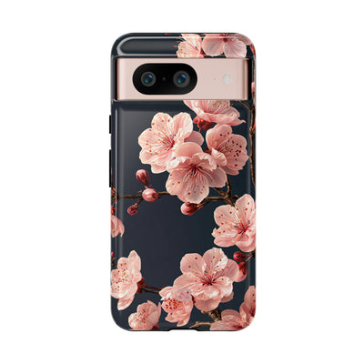 Midnight Sakura Bloom · Tough Phone Case for Pixel ·  Pink