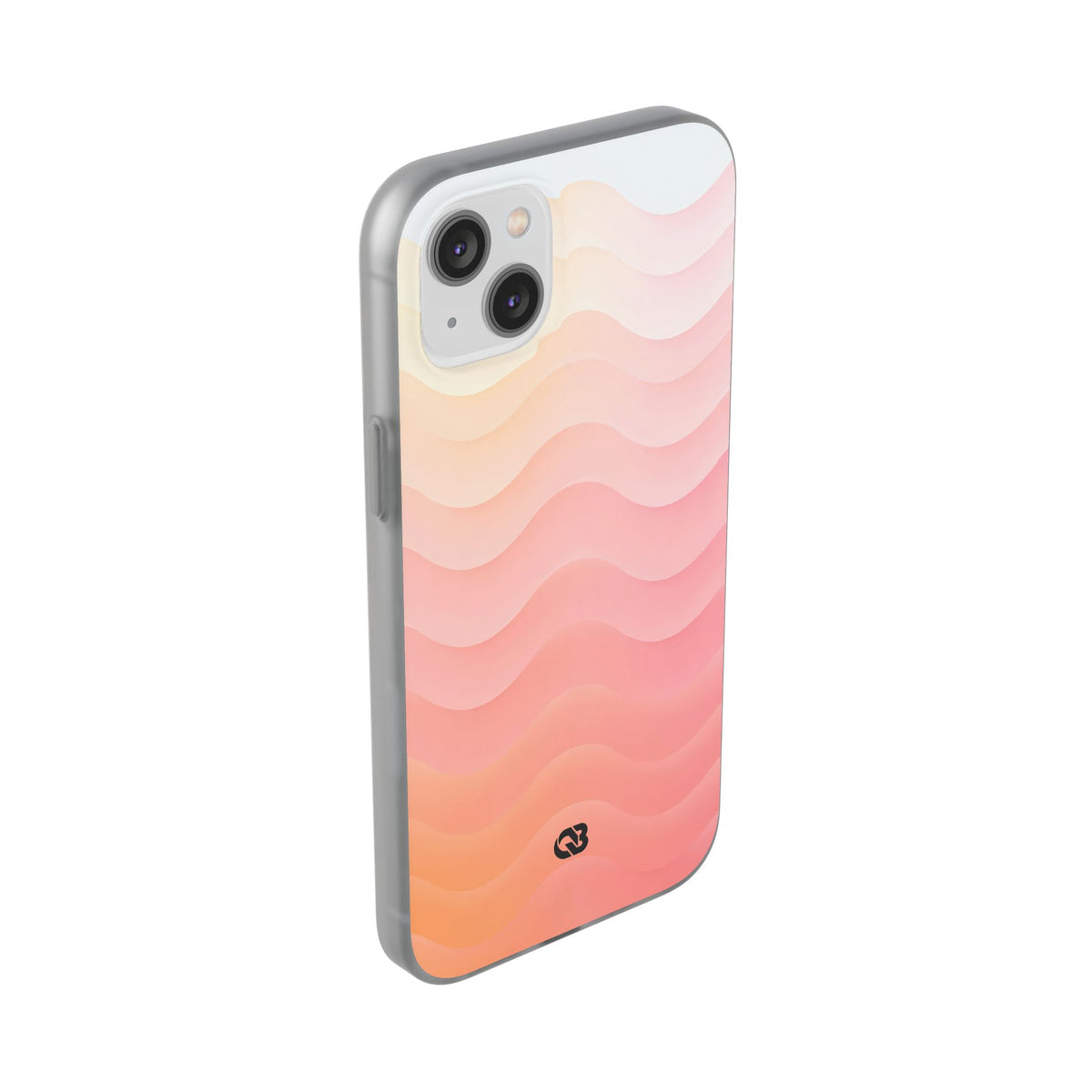 Blush Horizon Waves · Lite Phone Case for iPhone ·  Pink