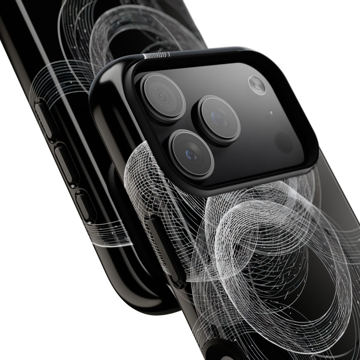 Orbital Resonance · Tough 2.0 Magnetic Phone Case for iPhone · Black