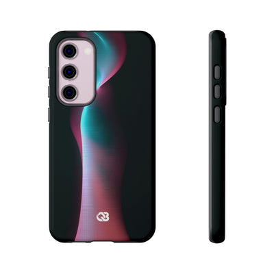 Neon Pixel Flow · Tough Phone Case for Samsung · Black
