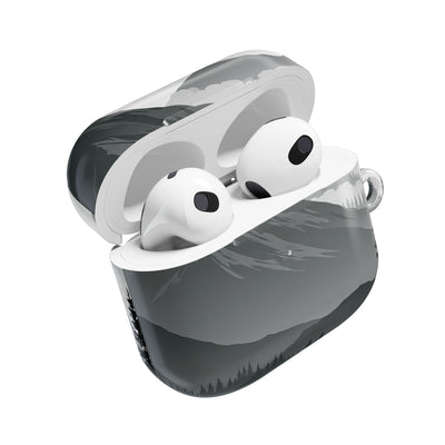Alpine Horizon · Hard Case for AirPods & AirPods Pro · Black